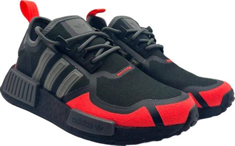 adidas nmd r1 zwart rood|adidas nmd r1 for sale.